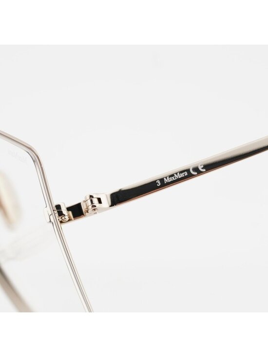 Max Mara MM5073-H-B 005 Eyeglasses Black 60mm Butterfly Frame, Blue Light Block main image 4